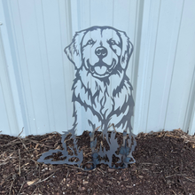 Golden Retriever Yard Stake