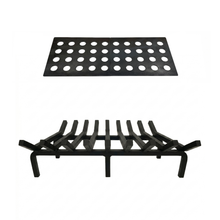 24 Inch Super Heavy Duty Rectangular Fireplace Grate