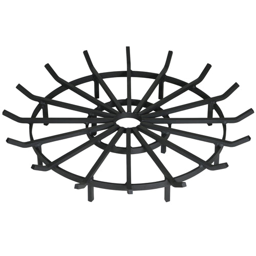 40 Inch Heavy Duty Wagon Wheel Fire Pit Grate