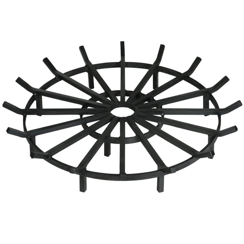 40 Inch Super Heavy Duty Wagon Wheel Fire Pit Grate