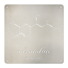 12 x 12 Metal Wall Art - Adrenaline