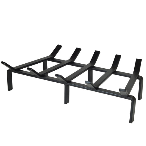 24 Inch Heavy Duty Tapered Fireplace Grate